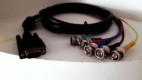 RGBHV component video cable